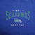 Vintage NFL Seattle Seahawks Embroidered Sweatshirt 1990S Size XL Made In USA