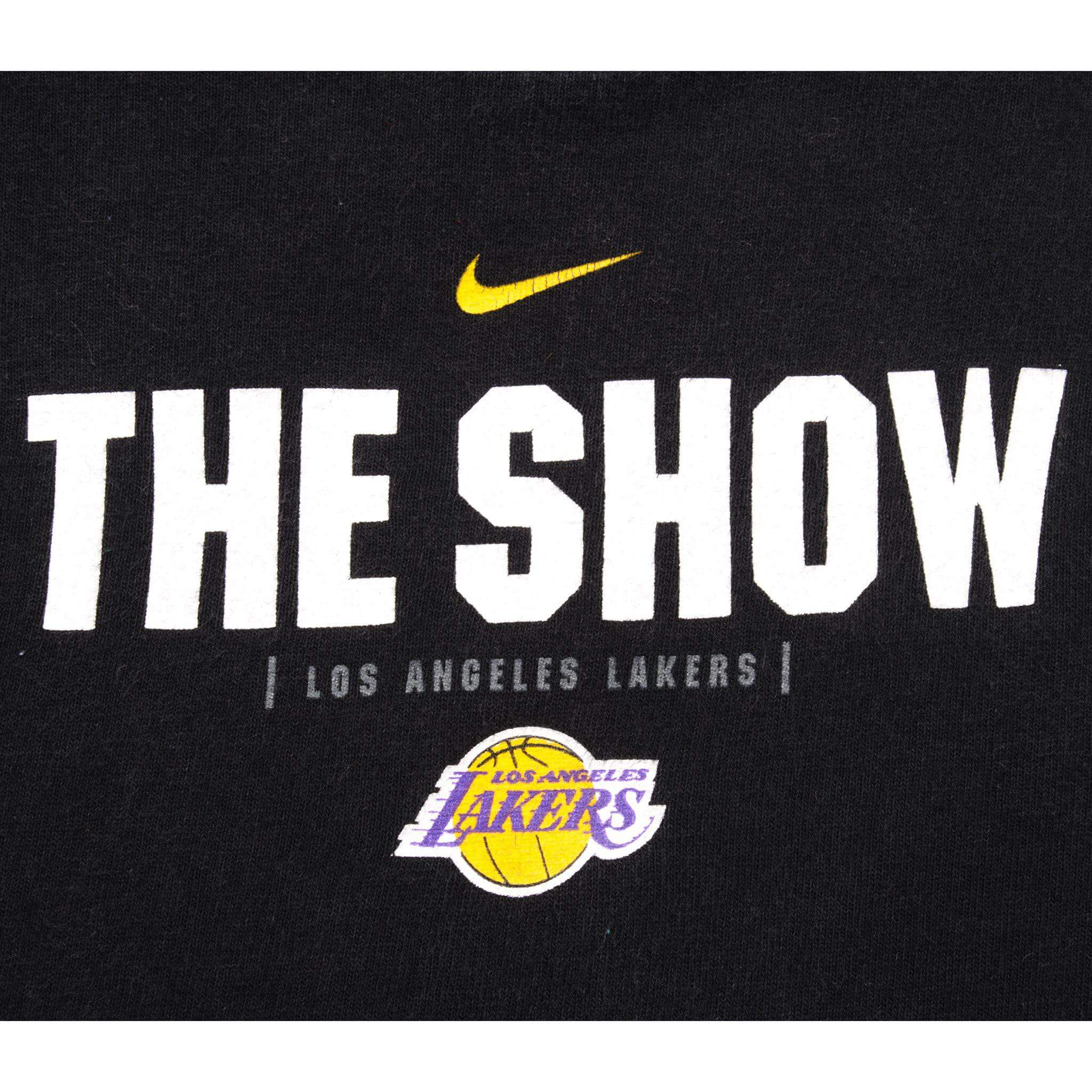 VINTAGE NIKE NBA LOS ANGELES LAKERS TEE SHIRT SIZE MEDIUM