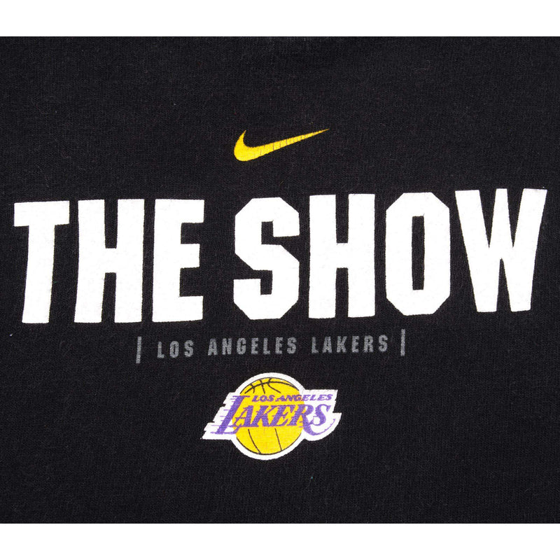 復古耐吉 NBA 洛杉磯湖人隊 T 卹，中號