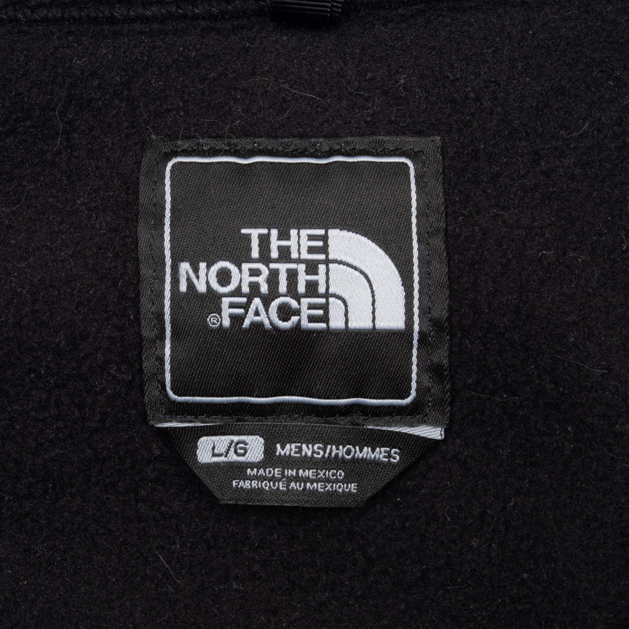 Vintage The North Face Polartec Denali Black Fleece Jacket Size Large