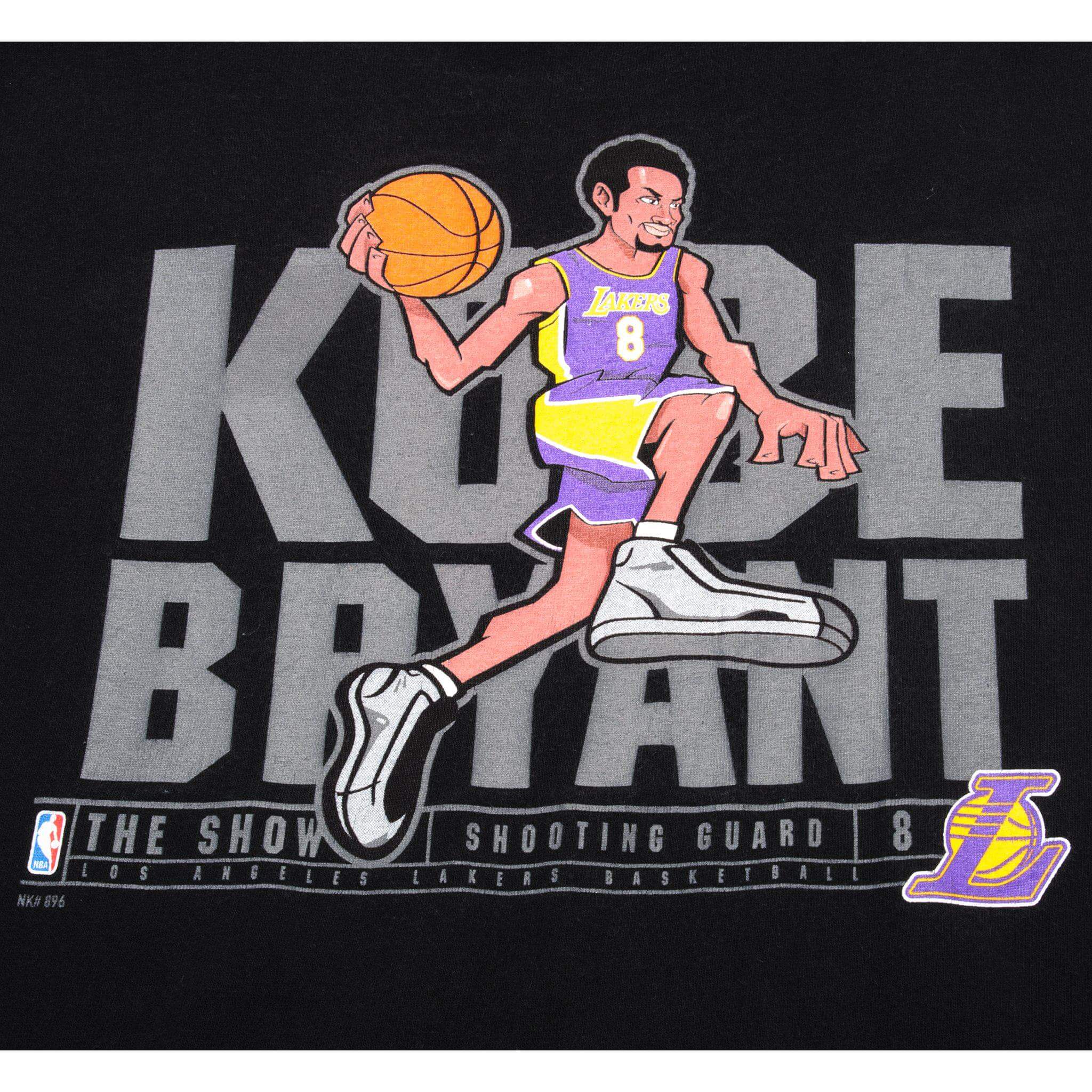 VINTAGE NIKE NBA LOS ANGELES LAKERS TEE SHIRT SIZE MEDIUM