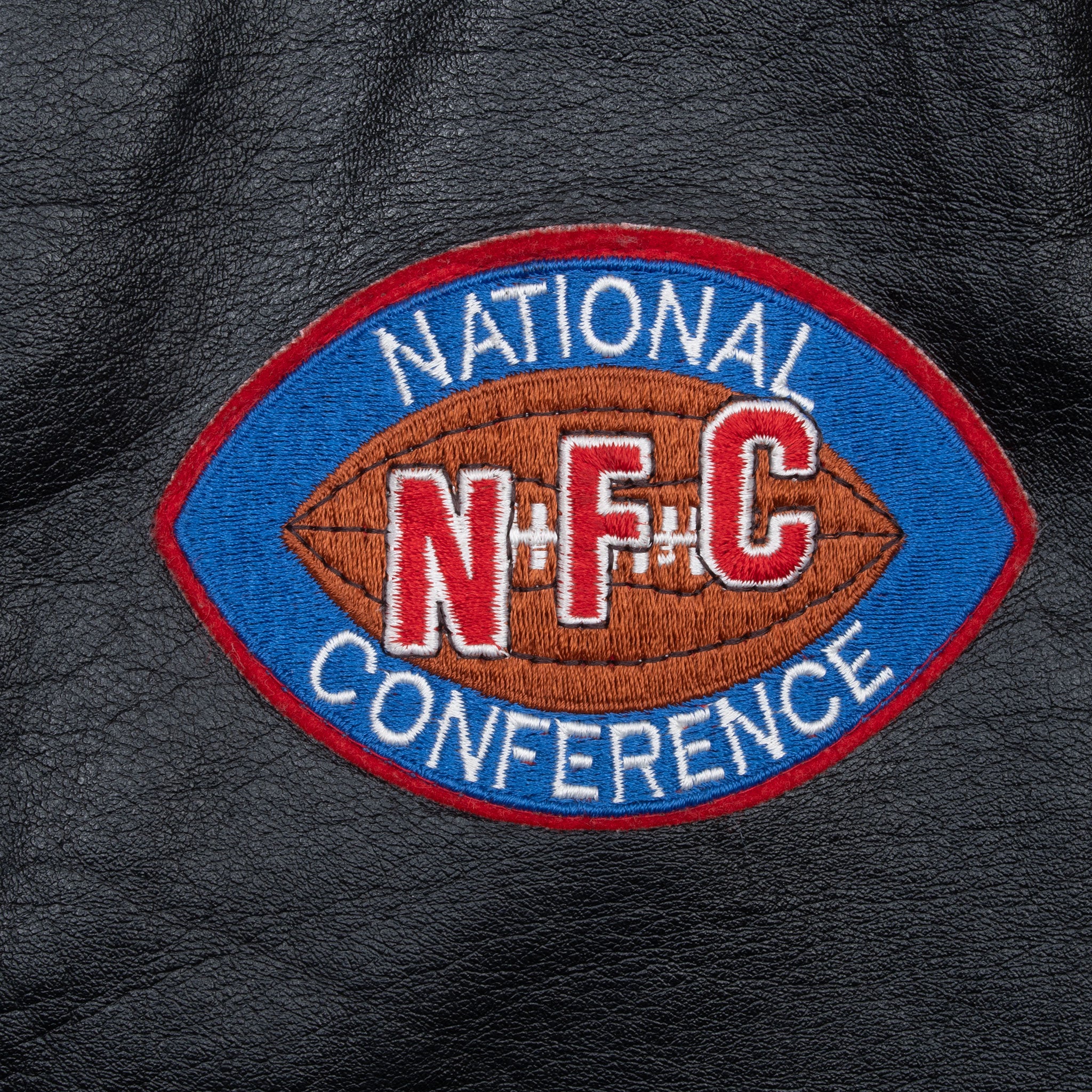 Vintage Nfl San Francisco 49Ers Chalk Line Wool Leather Bomber Varsity Jacket Size 2XL 1980S Made In USA