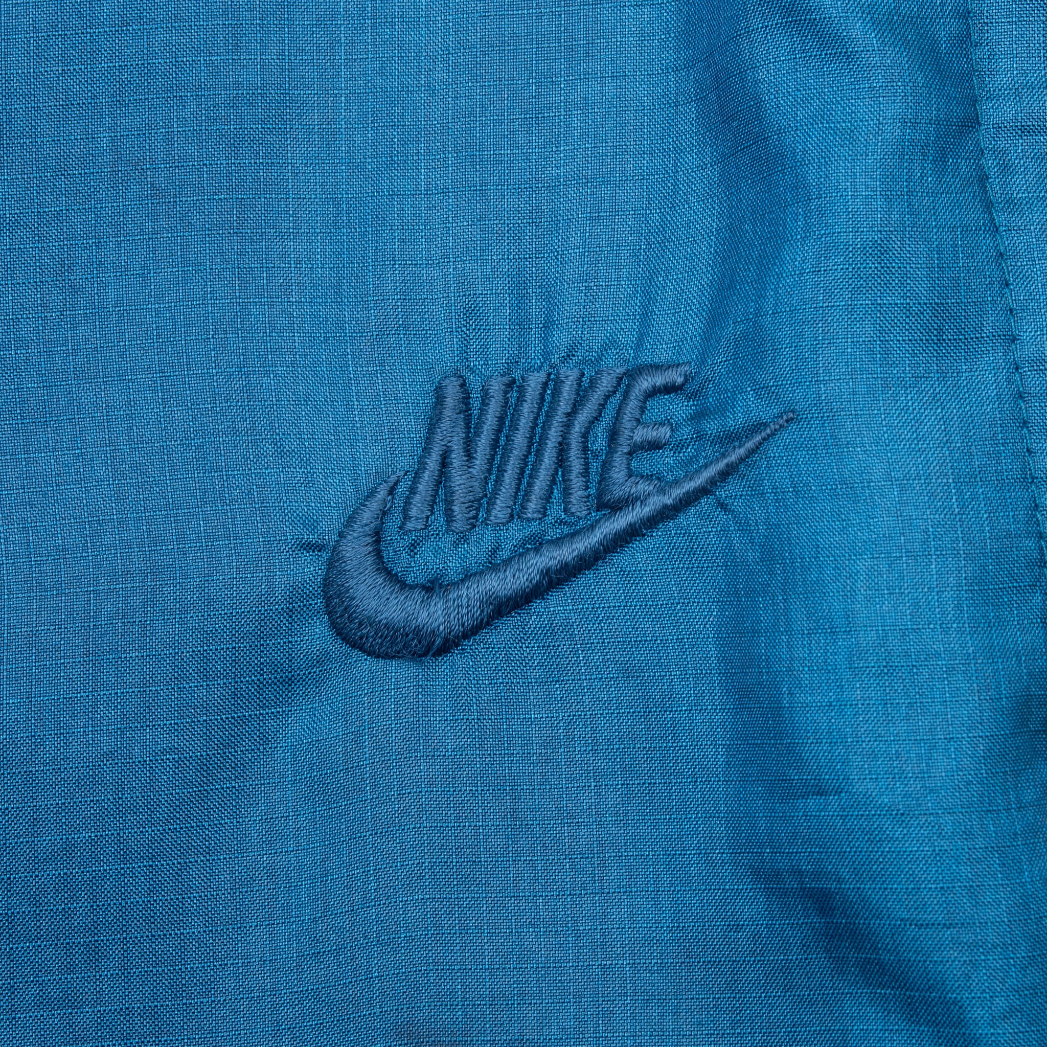 Vintage Nike Swoosh Blue Track Pants Late 1980S Size Small