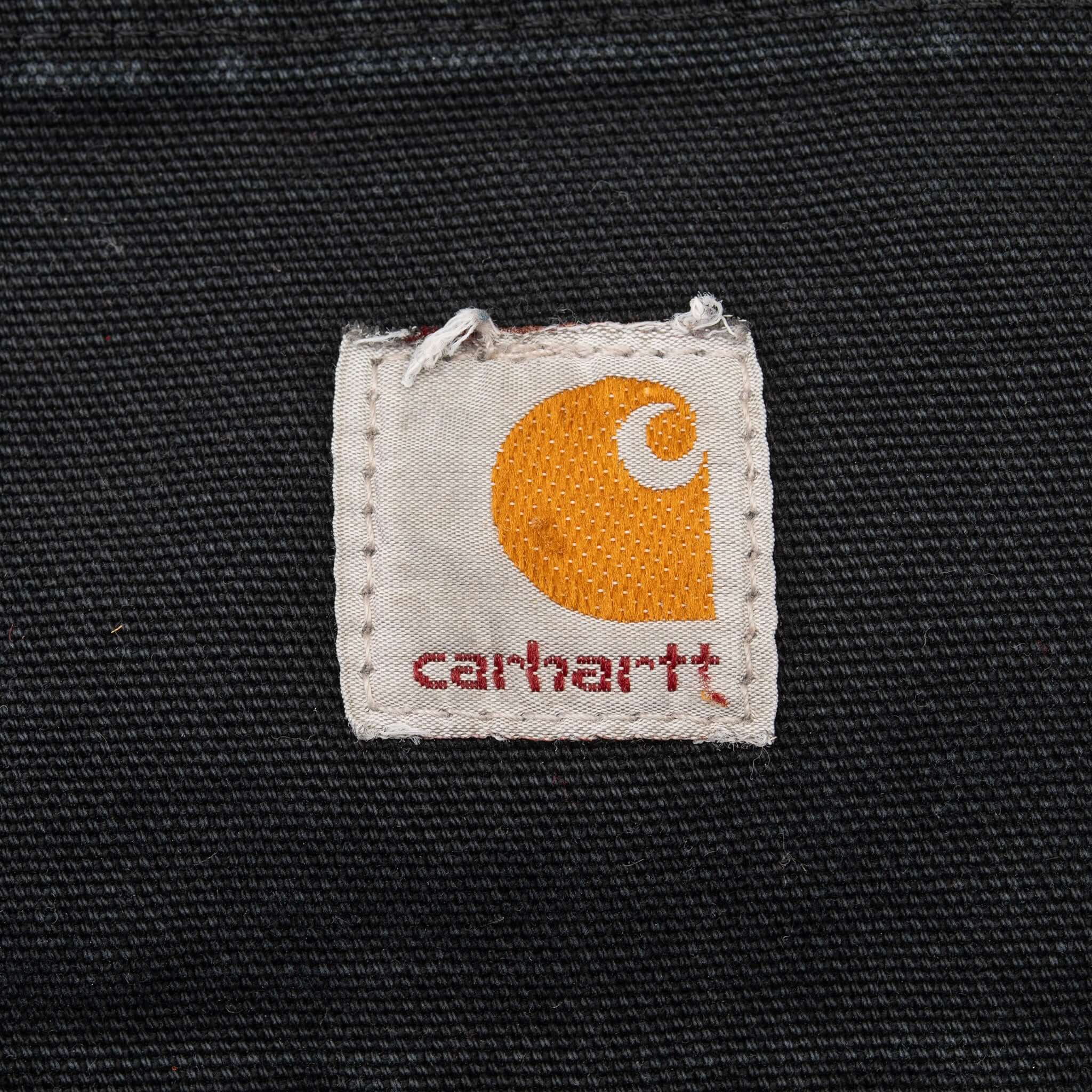 Vintage Carhartt Carpenter Double Knee Black Pants 2000S Size 33X29

Size on tag 34X30 Actual Size 33X29