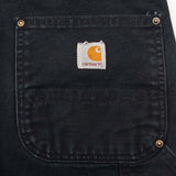 Vintage Carhartt Carpenter Double Knee Black Pants 2000S Size 33X29

Size on tag 34X30 Actual Size 33X29