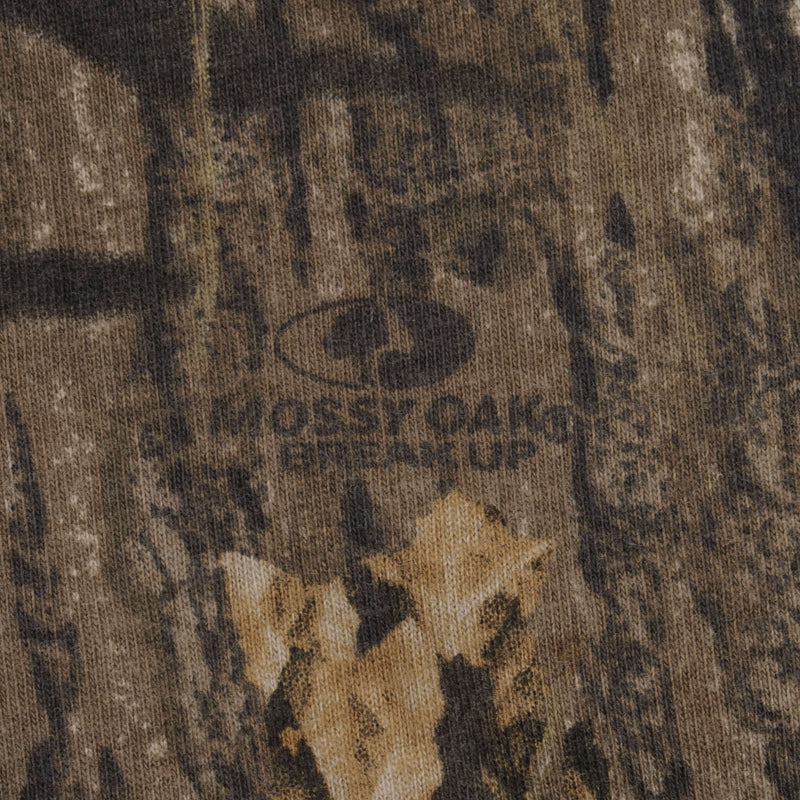 Vintage Hunting Mossy Oak Camo Long Sleeve Pocket Tee Shirt Size XL