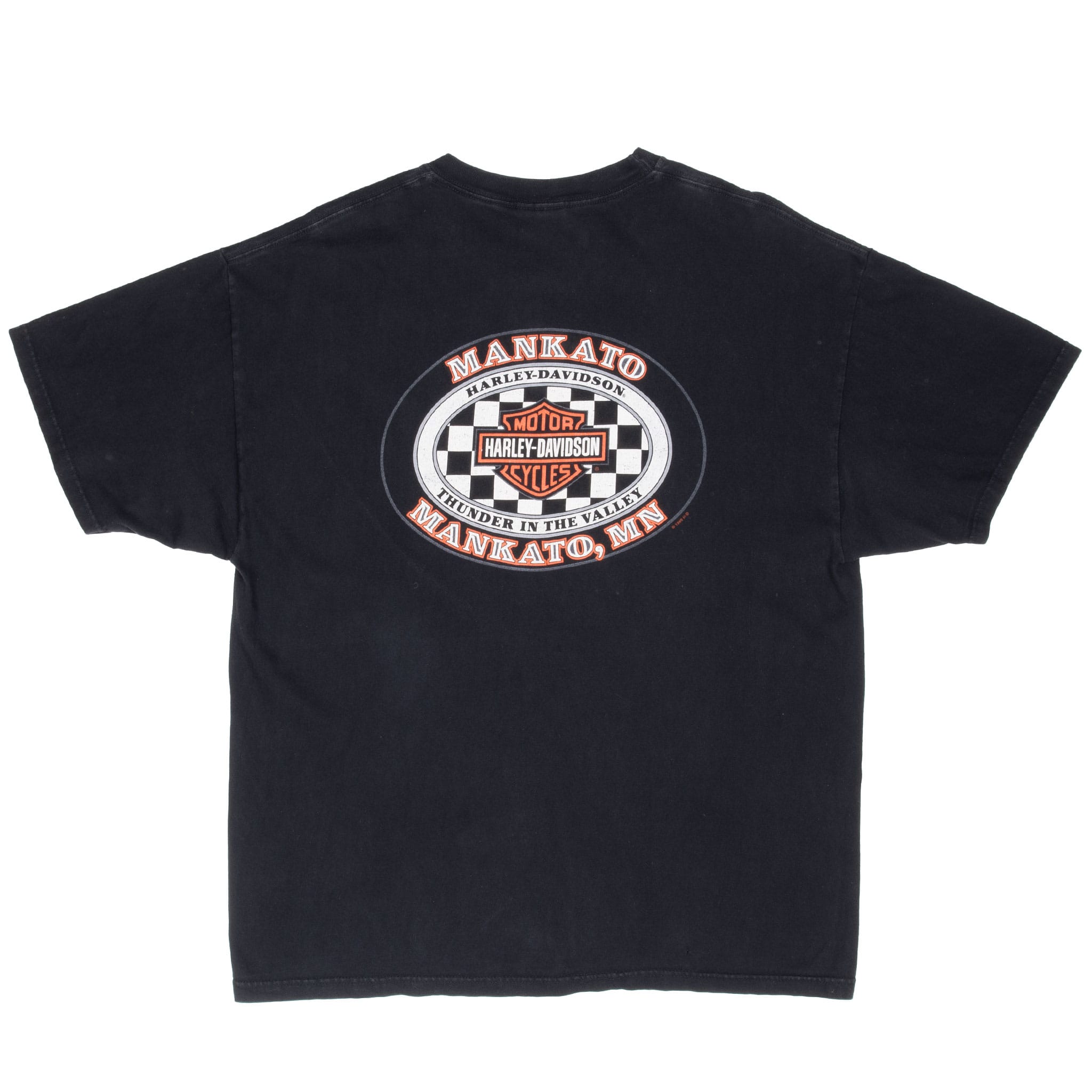 Vintage Harley Davidson Mankato Minnesota Tee Shirt 2001 Size XL Made In Usa