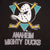 Vintage NHL Anaheim Mighty Ducks Disney Tee Shirt 1993 Size Medium Made in USA With Single Stitch Sleeves