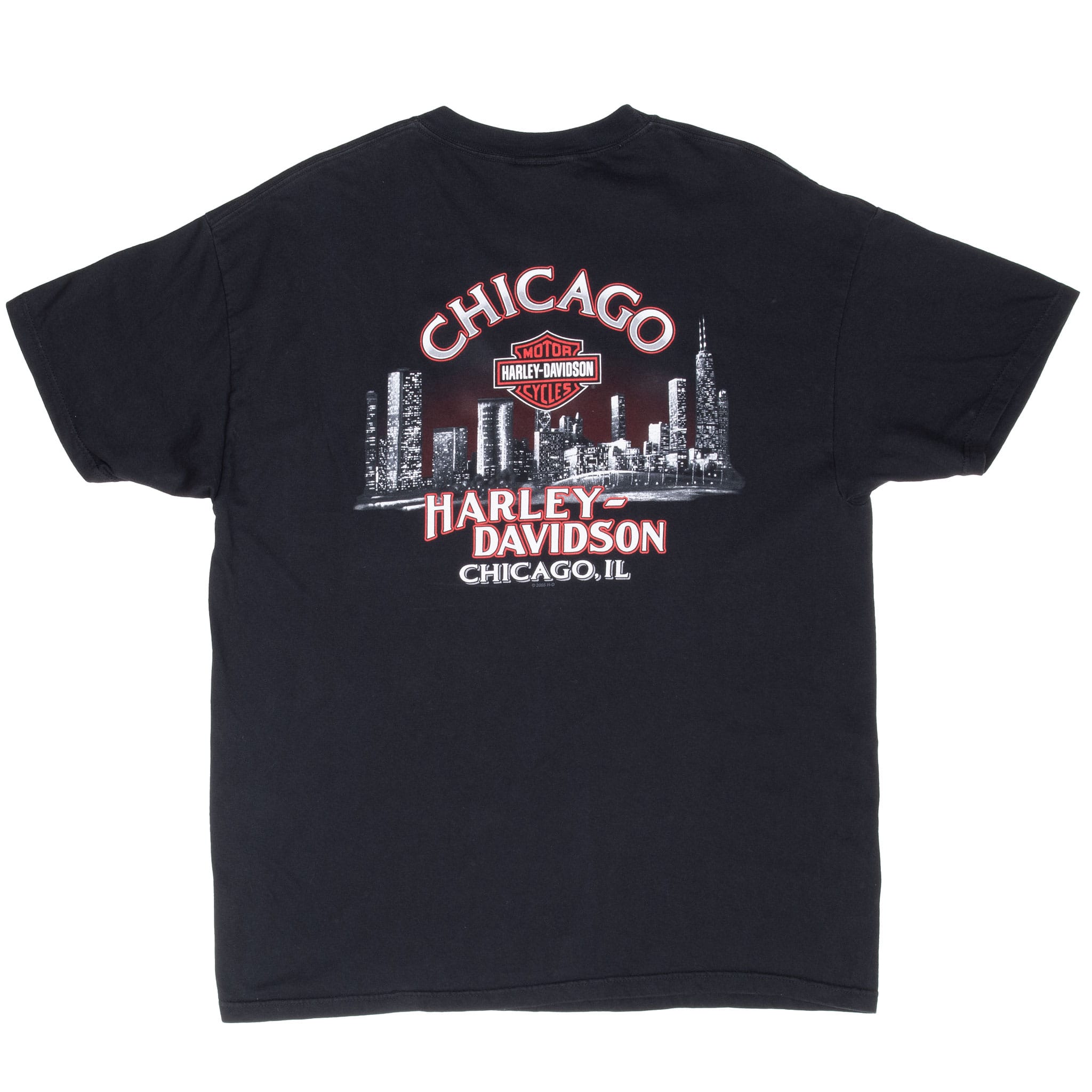 VINTAGE HARLEY DAVIDSON CHICAGO TEE SHIRT 2005 SIZE XL MADE IN USA