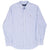 Vintage Ralph Lauren Classic Blue Striped Shirt Size Large
