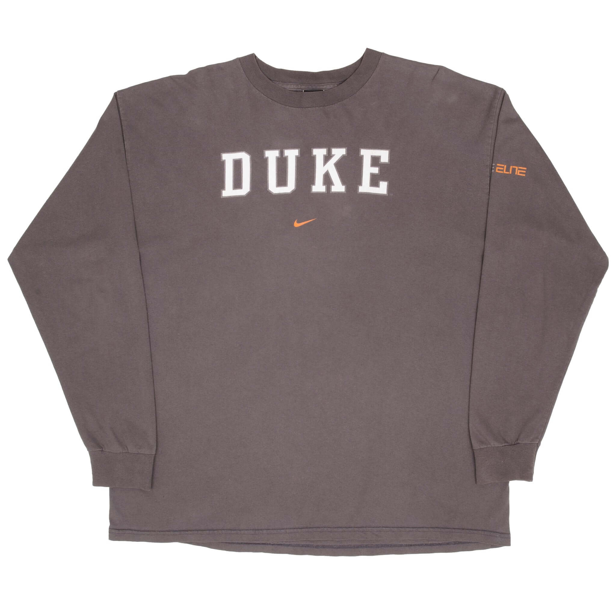 Vintage Nike Center Swoosh Ncaa Duke University Sleeve Tee Shirt 1990S Size XL