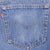 Beautiful Indigo Levis 501 Jeans 1980s Made in USA with Medium Wash   Size on tag 36X36 Actual Size 34X34   Back Button #532