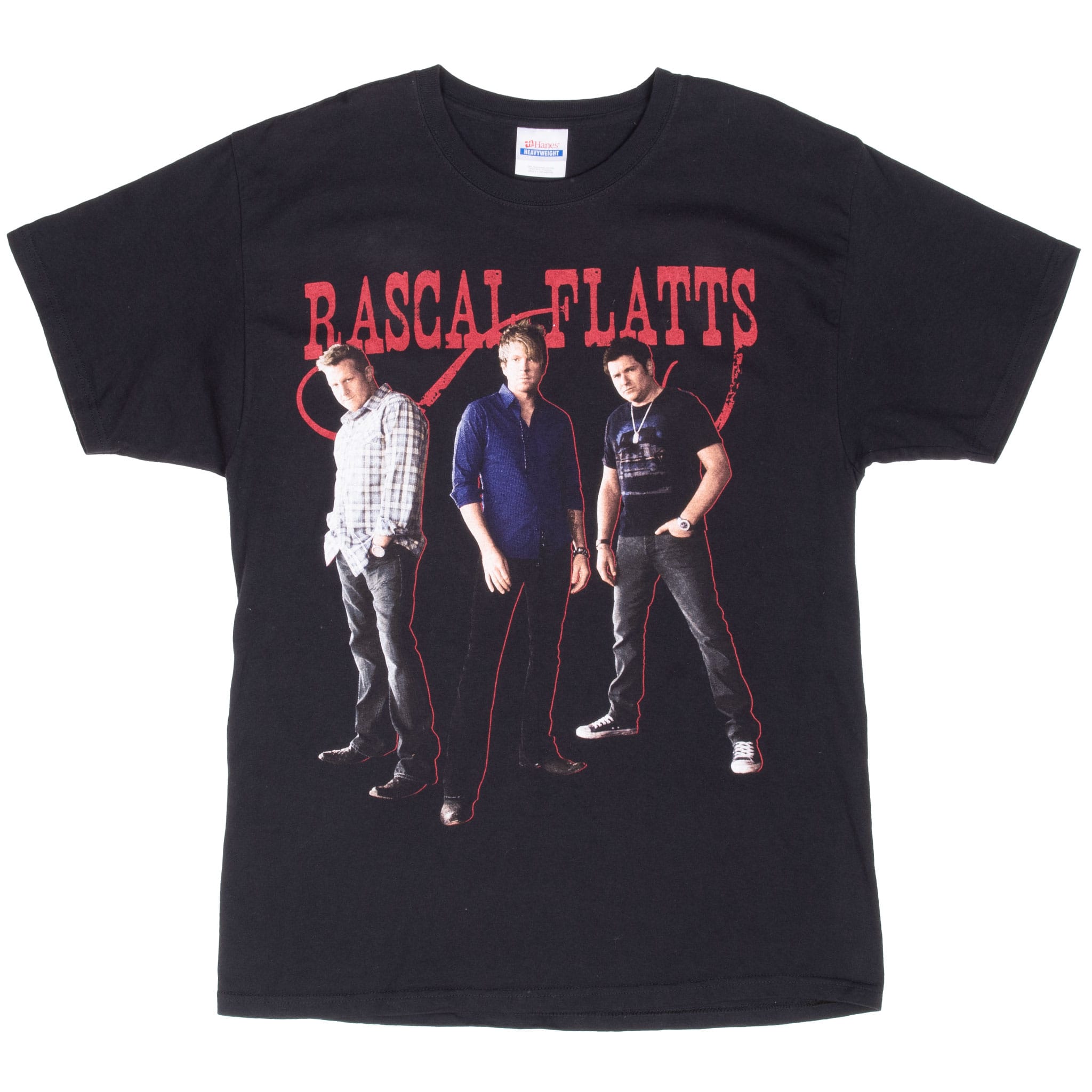 Vintage Rascal Flatts Tour 2010 Country Tee Shirt Size Medium