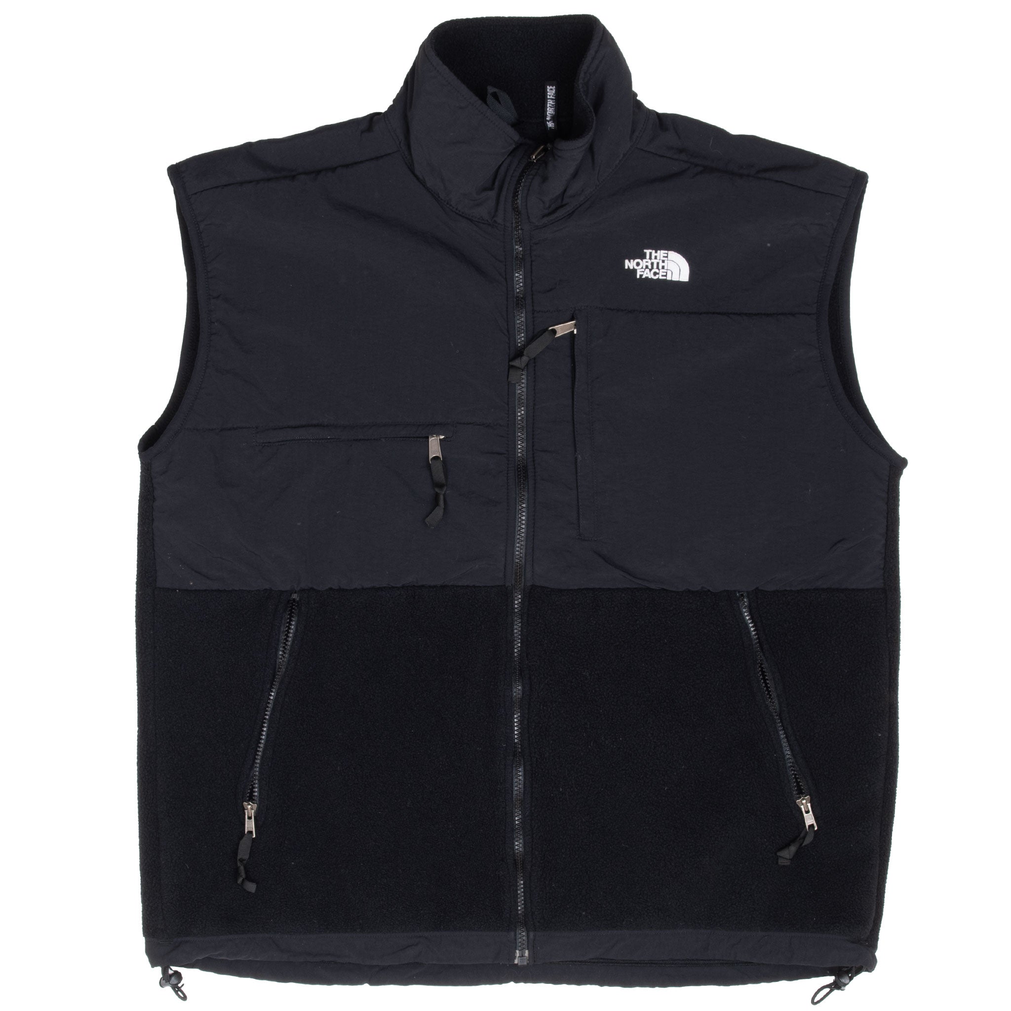 Vintage The North Face Denali Black Fleece Vest Jacket Size XL