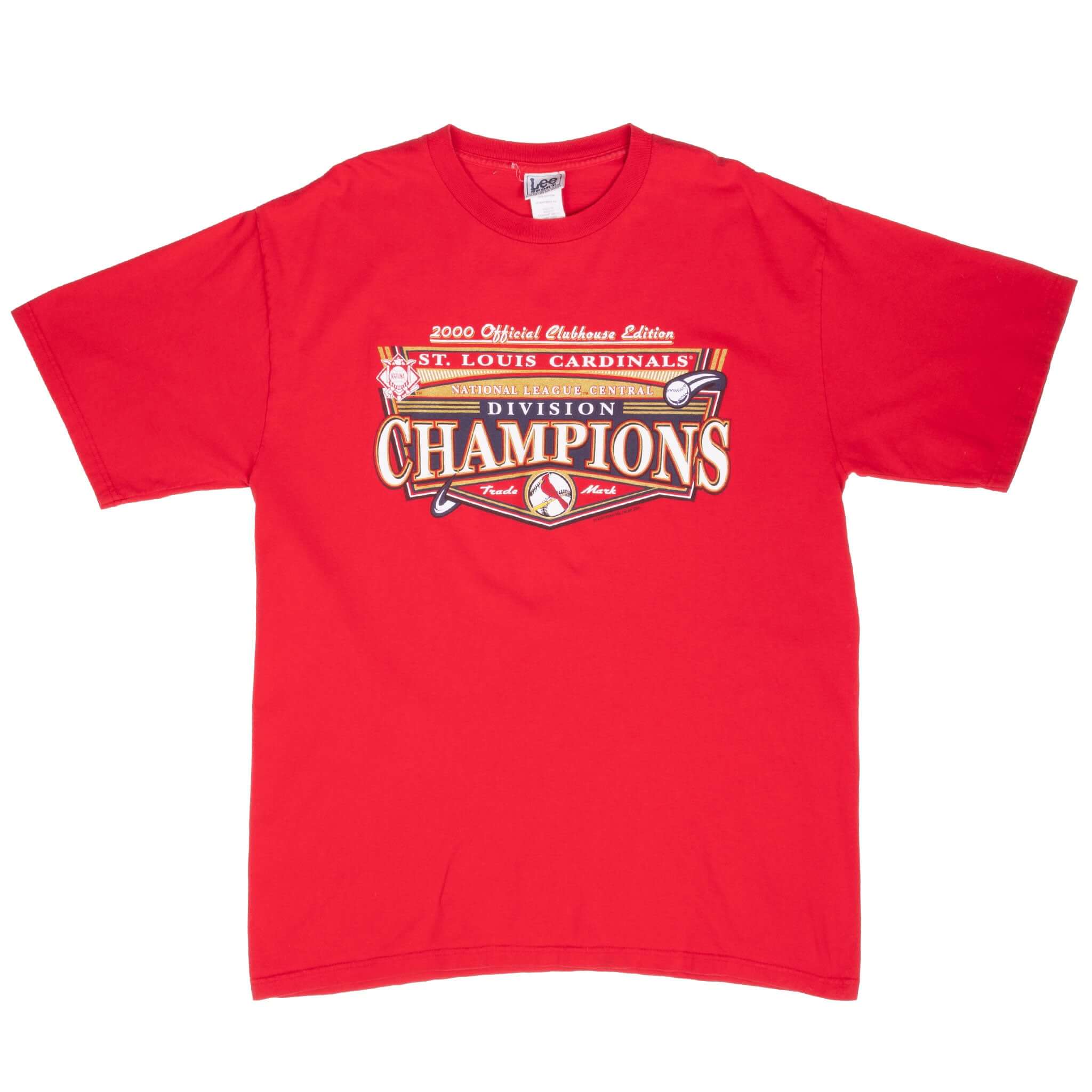 Vintage Mlb St Louis Cardinals Champions 2000 Tee Shirt Size XL