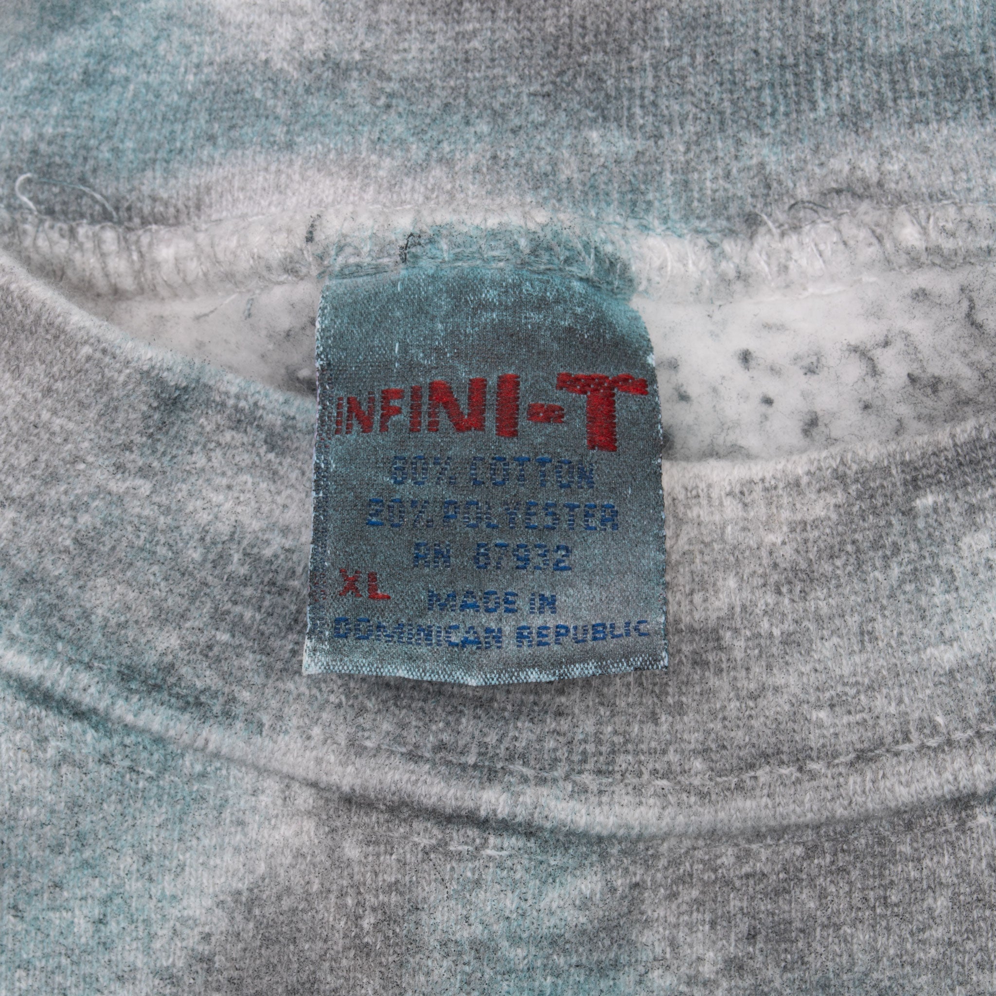 VINTAGE NCAA MIAMI HURRICANES TIE DYE SWEATSHIRT 1990S XL MADE IN USA