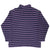 Vintage Guess Jeans Usa Striped Turtle Neck Long Sleeve Tee Shirt 1990S Size Large Made In USA