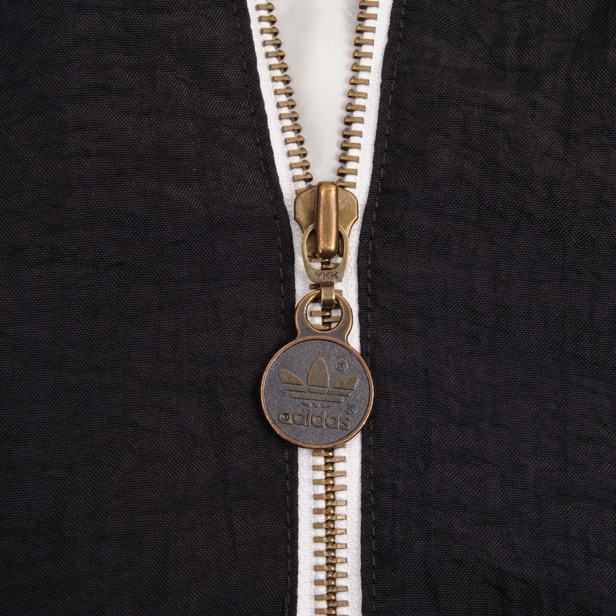 Vintage Adidas Nylon Windbreaker Jacket 1980S Size Large