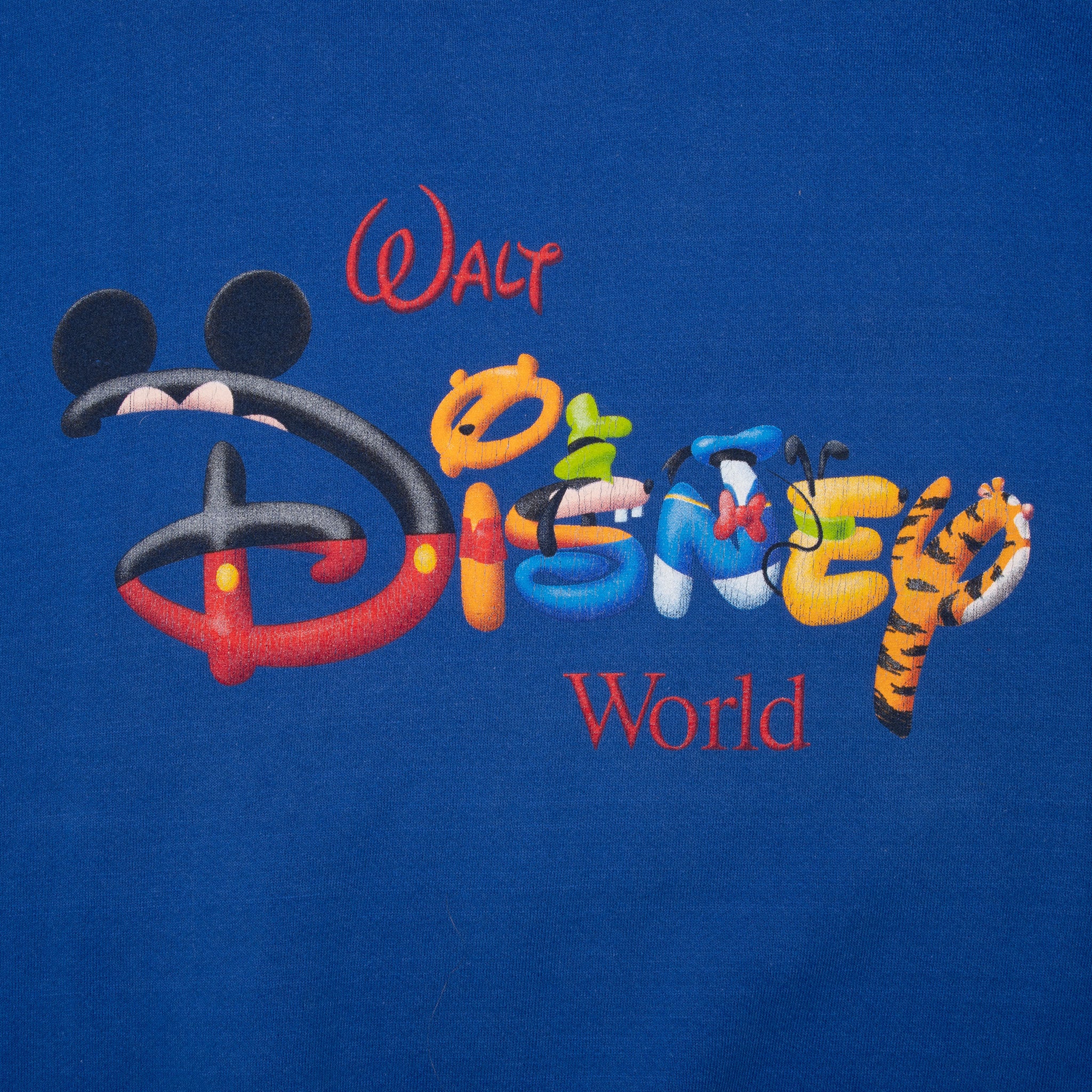 Vintage Disney Walt Disney World Sweatshirt 1990S Size 2Xl Made In Usa