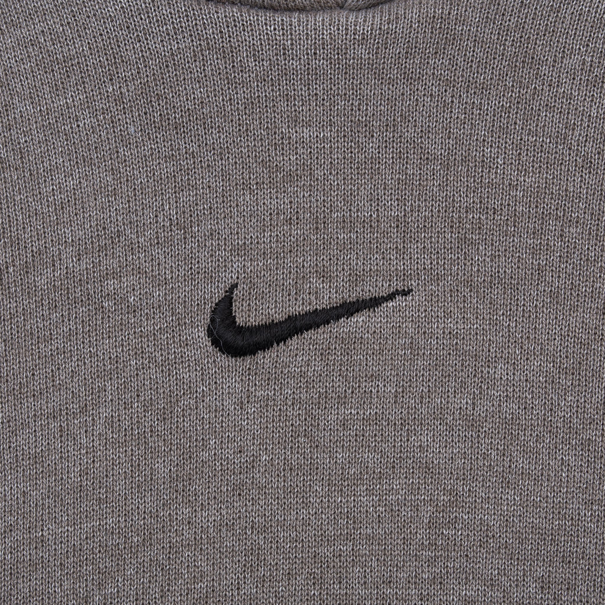 Vintage Nike Center Swoosh Faded Grey Travis Scott Hoodie Sweatshirt 2000S Size Large