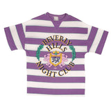 Vintage Beverly Hills Night Club Tee Shirt 1980S Size Large Made In USA With Single Stitch Sleeves