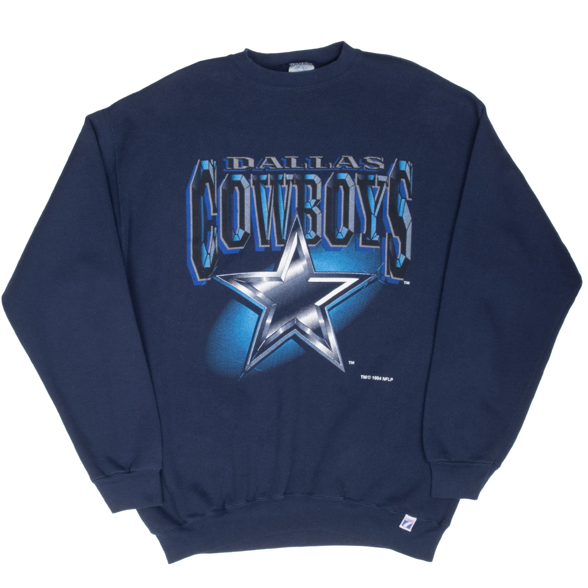Vintage Nfl Dallas Cowboys 1994 Sweatshirt Size XL Tall Made In USA