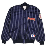 Vintage MLB Atlanta Braves Varsity Jacket Size Large Made In Usa