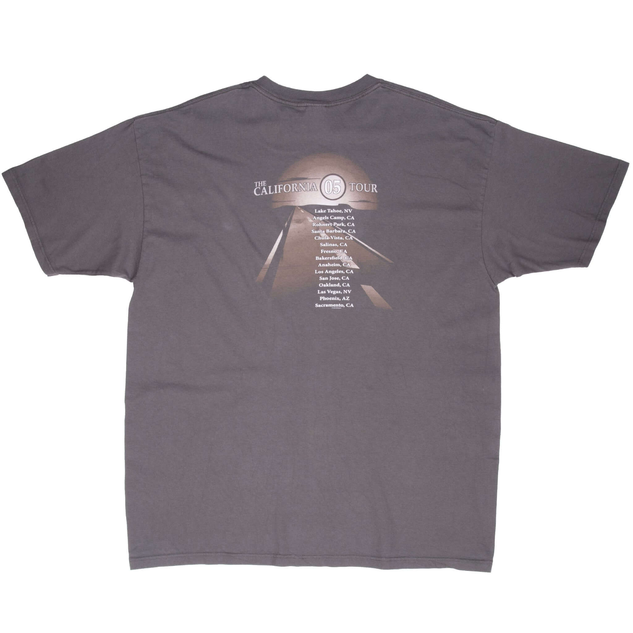 Vintage Eagles California Tour 2005 Tee Shirt Size 2XL