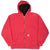 Vintage Carhartt Heavyweight Lined Full Zip Red Hoodie Sweatshirt Size 2Xl