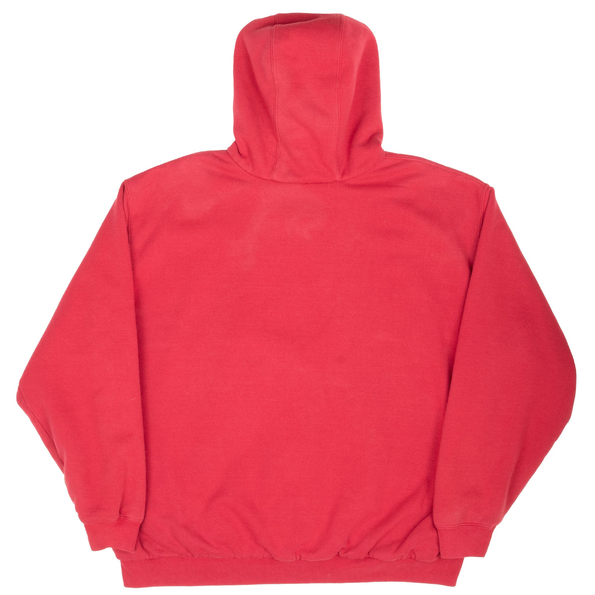 Vintage Carhartt Heavyweight Lined Full Zip Red Hoodie Sweatshirt Size 2Xl