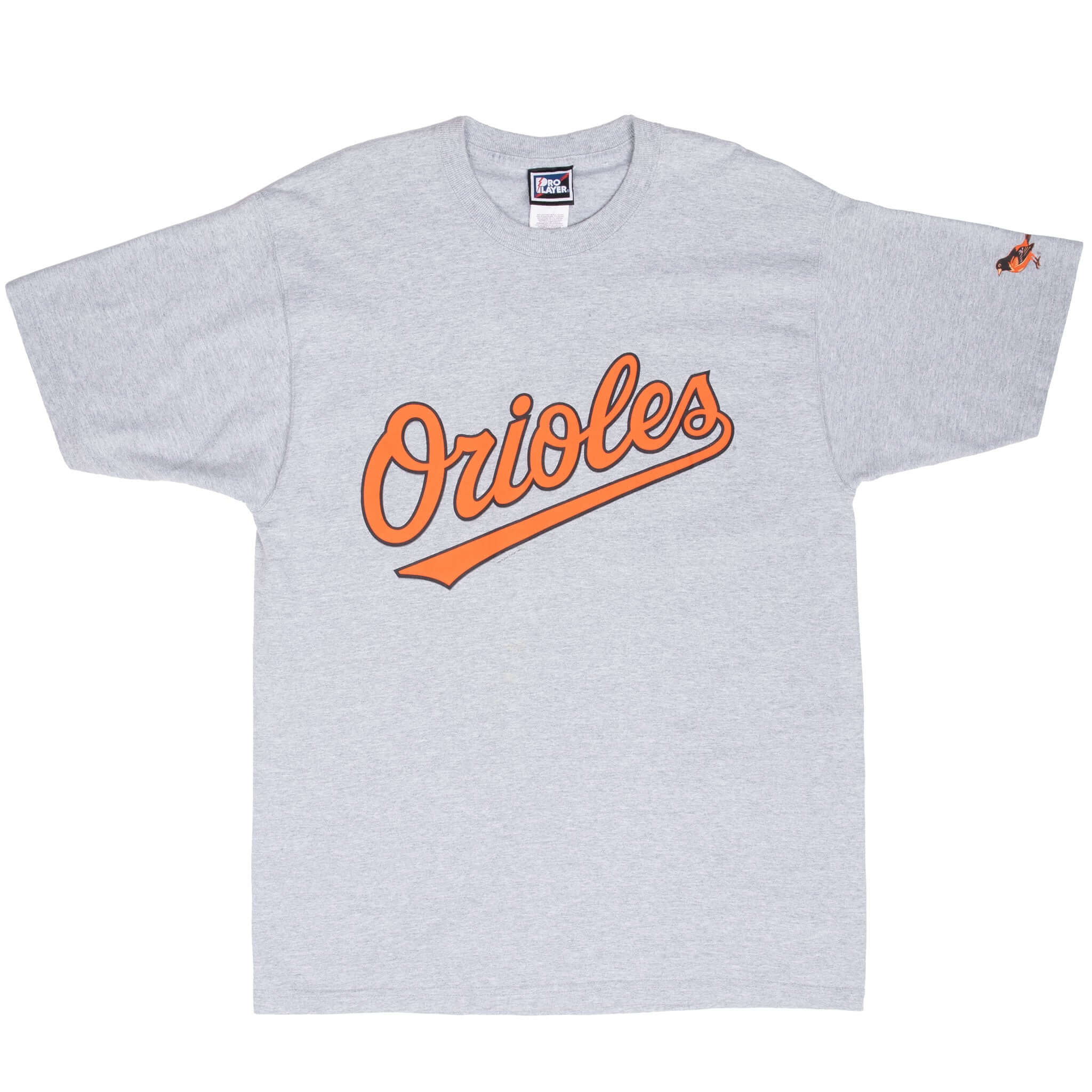 Vintage Mlb Baltimore Orioles 1998 Grey Tee Shirt Size Large