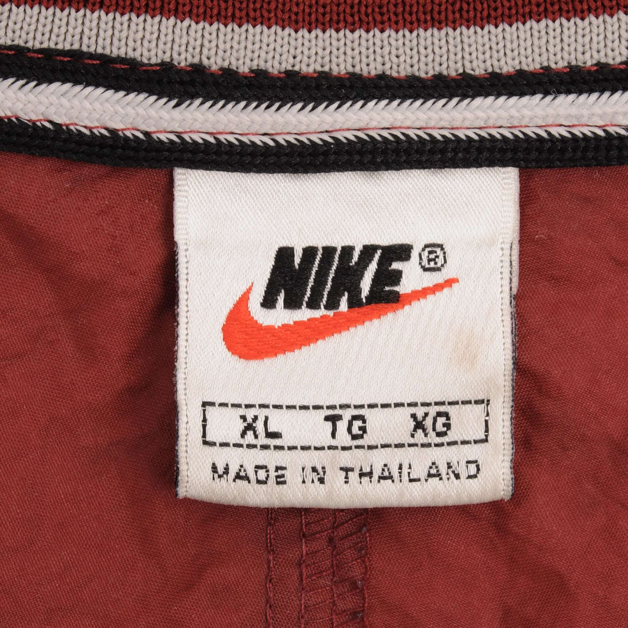 Vintage Nike Center Swoosh Pullover Windbreaker Jacket 1990S Size XL