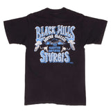 Vintage Sturgis Black Hills Rally Tee Shirt 1987 Size Medium Made In USA With Single Stitch Sleeves.