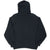 VINTAGE RUSSELL ATHLETIC BLACK BLANK HOODIE SWEATSHIRT 1990S LARGE