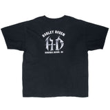 Vintage Harley Davidson Eagle Virginia Beach 2004 Tee Shirt Size 2XL