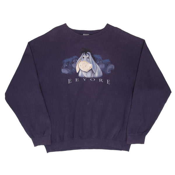 Vintage Disney Eeyore 1990S Sweatshirt Size 2XL Made In USA