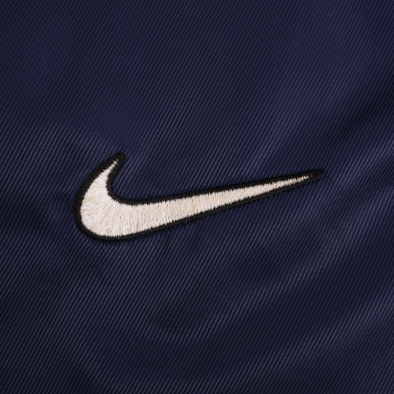 Vintage Nike Swoosh Blue Heavyweight Windbreaker Jacket 1990S Size XL Youth