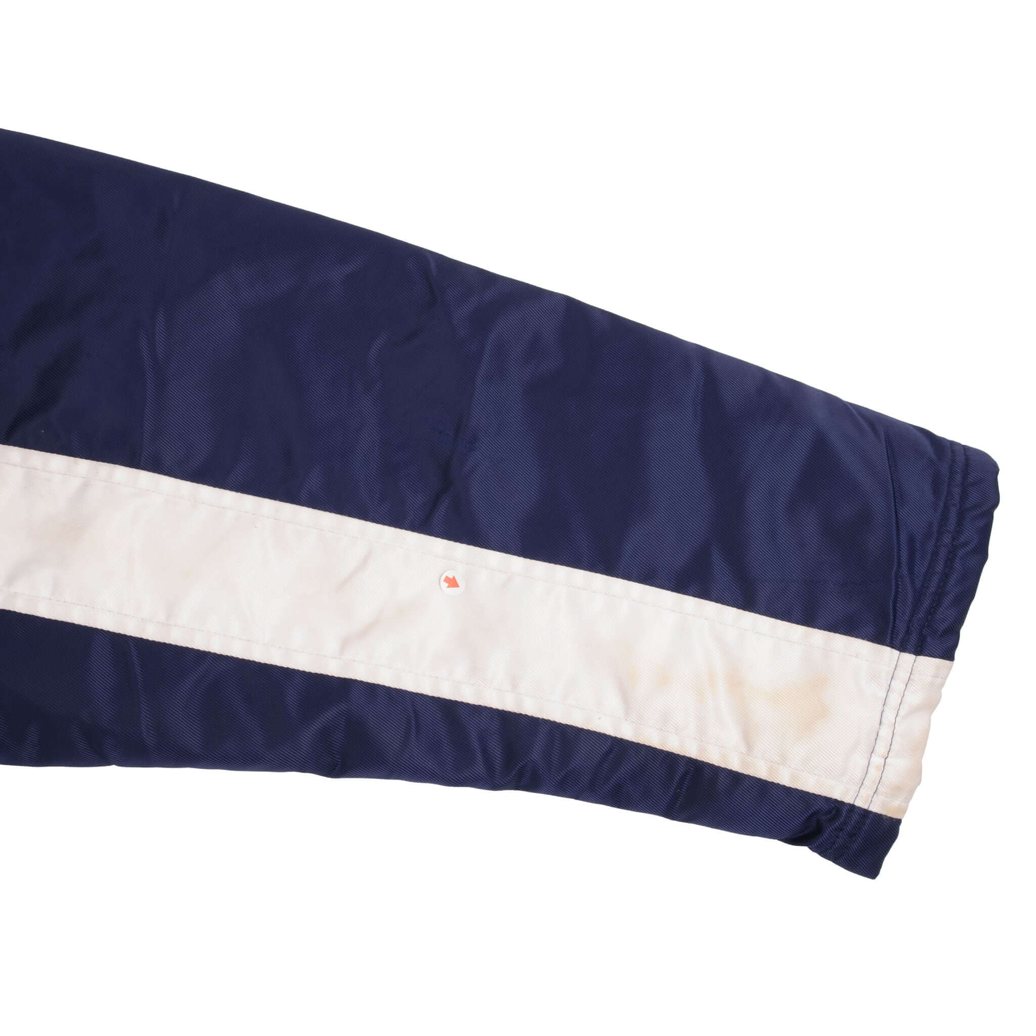 VINTAGE NIKE SWOOSH BLUE HEAVYWEIGHT WINDBREAKER JACKET 1990S SIZE XL YOUTH