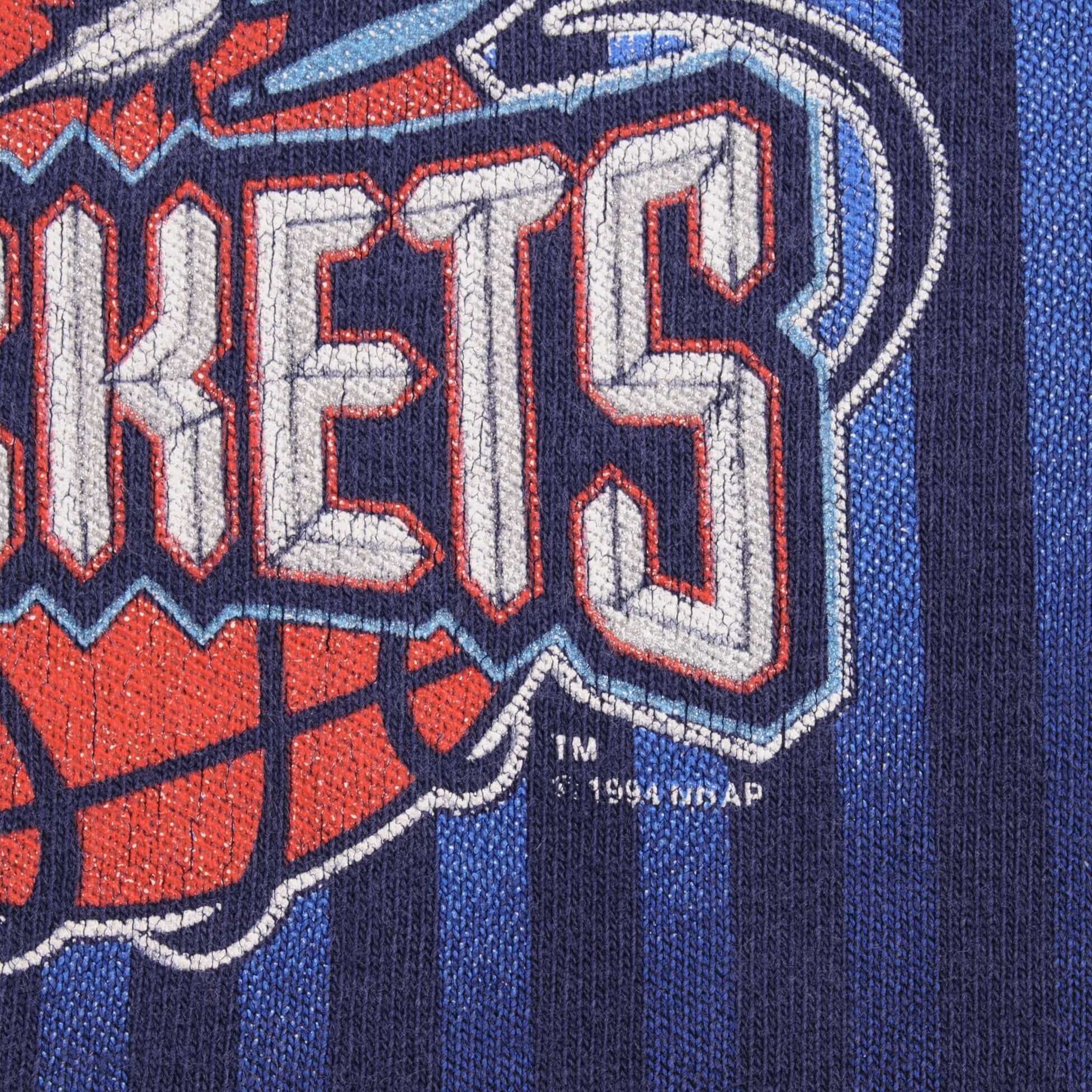Vintage NBA Houston Rockets 1994 Tee Shirt Size XL Made In USA With Single Stitch Sleeves