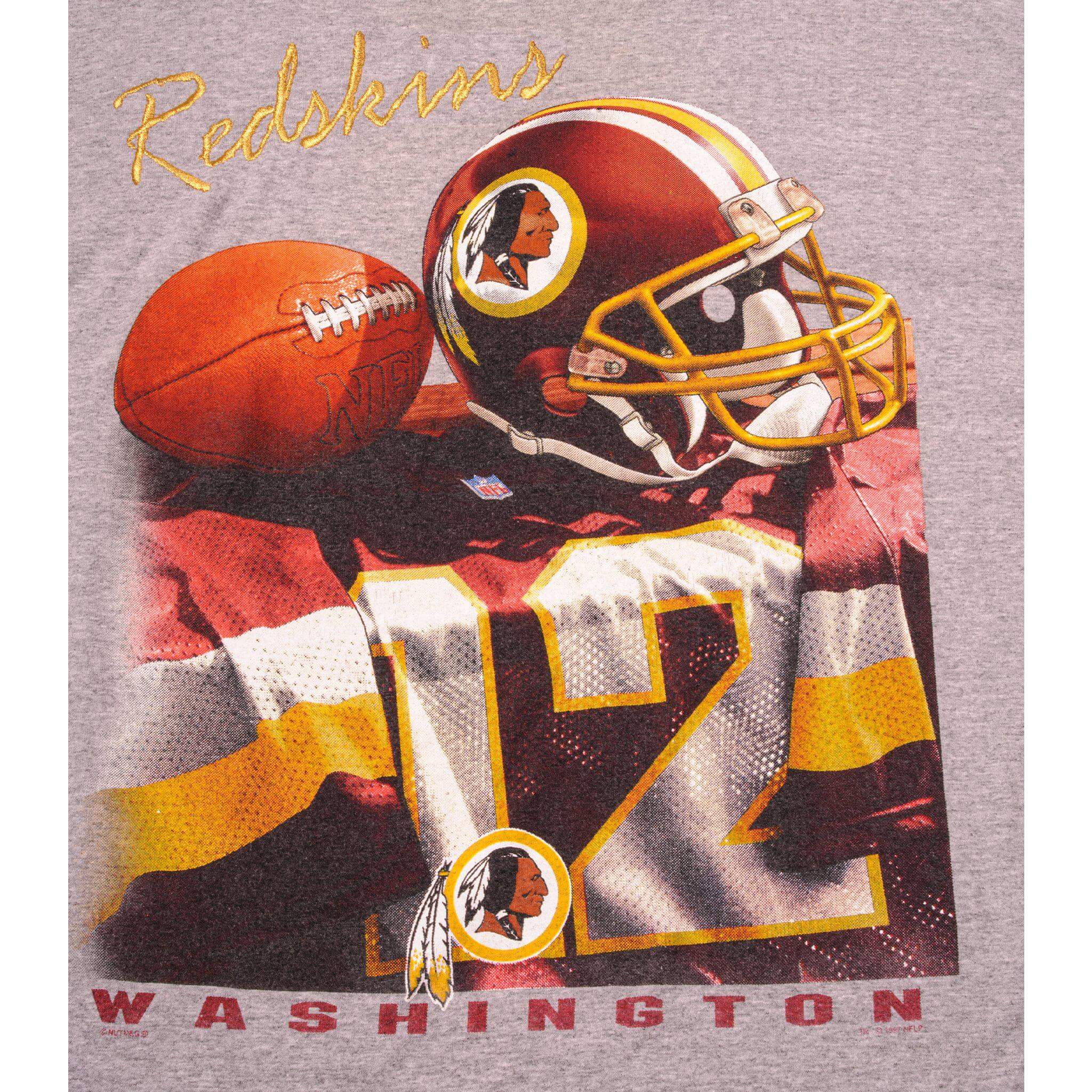 VINTAGE NFL WASHINGTON REDSKINS TEE SHIRT 1990s SIZE 2XL