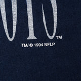 Vintage Nfl Dallas Cowboys 1994 Blue Tee Shirt Size Large