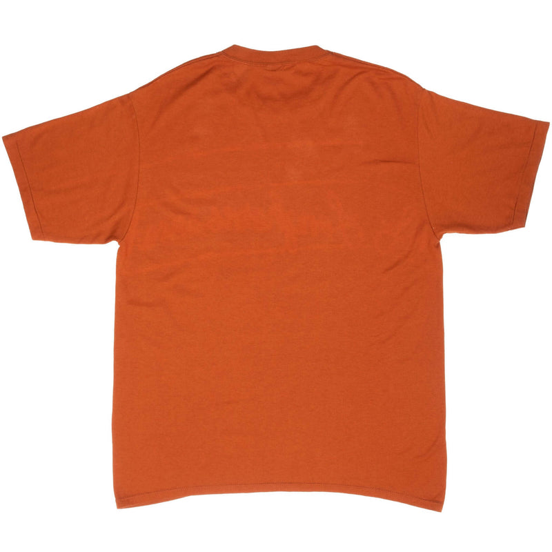 Vintage Ncaa Texas Longhorns Late 1980S Tee Shirt Size Large Made In Usa With Single Stitch Sleeves