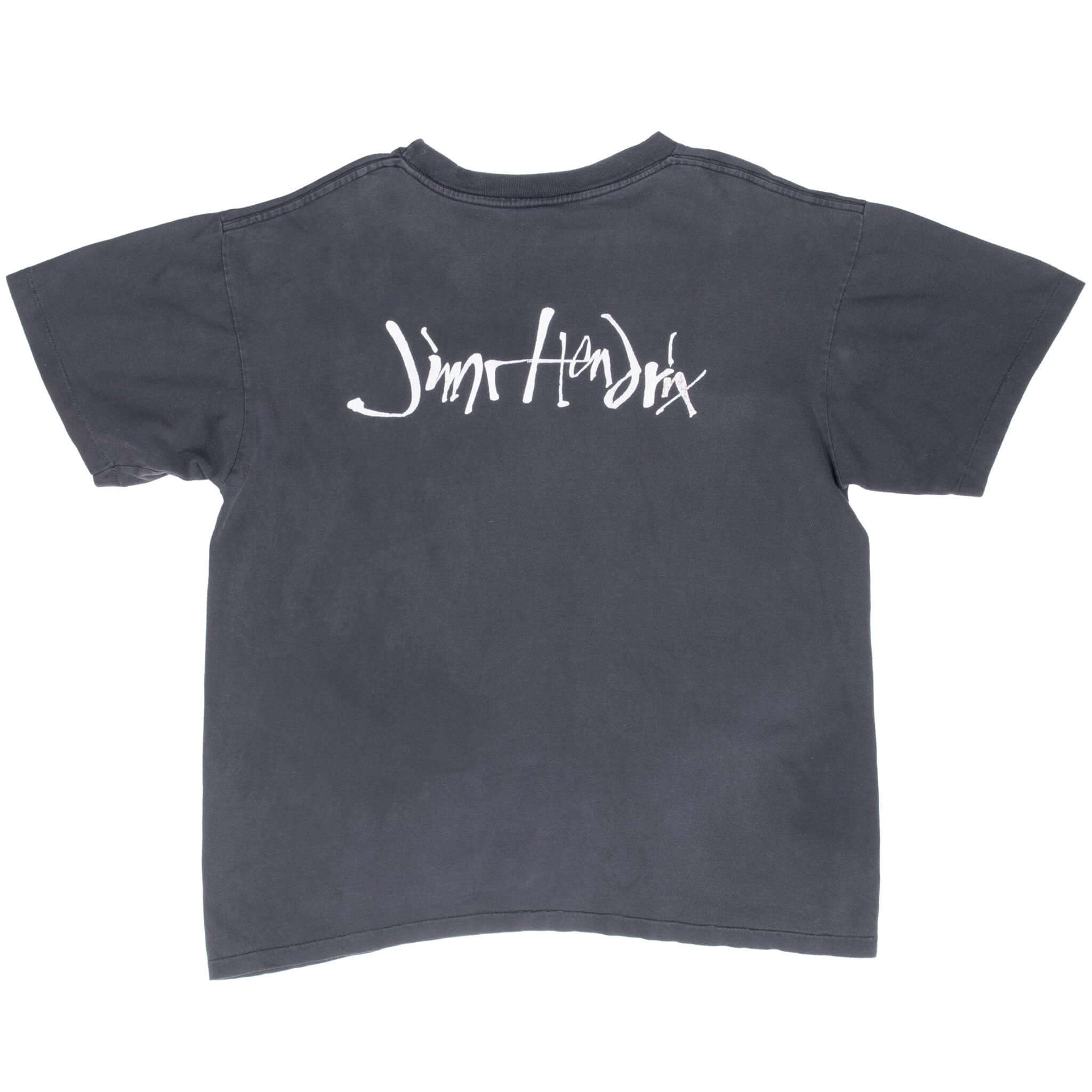 Vintage Jimi Hendrix 1990S Tee Shirt Large Made In Usa With Single Stitch Sleeves