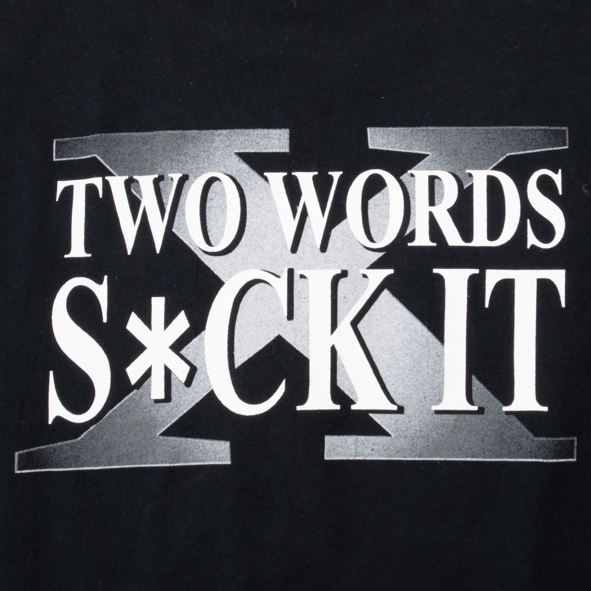 VINTAGE WWE WWF D GENERATION X S*CK IT TEE SHIRT 2002 XL