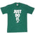 Vintage Nike Just Do It Green Tee Shirt Late 1980S Size Small Made In Usa With Single Stitch Sleeves