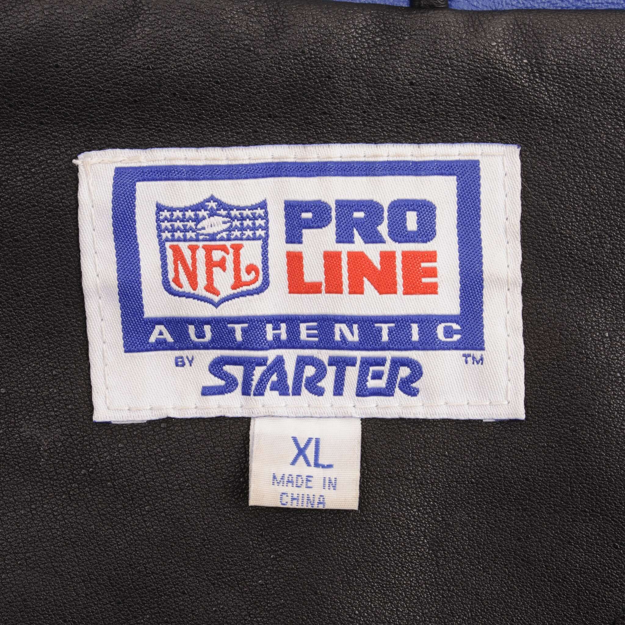 Vintage Nfl Dallas Cowboys Leather Jacket 1990S Size XL