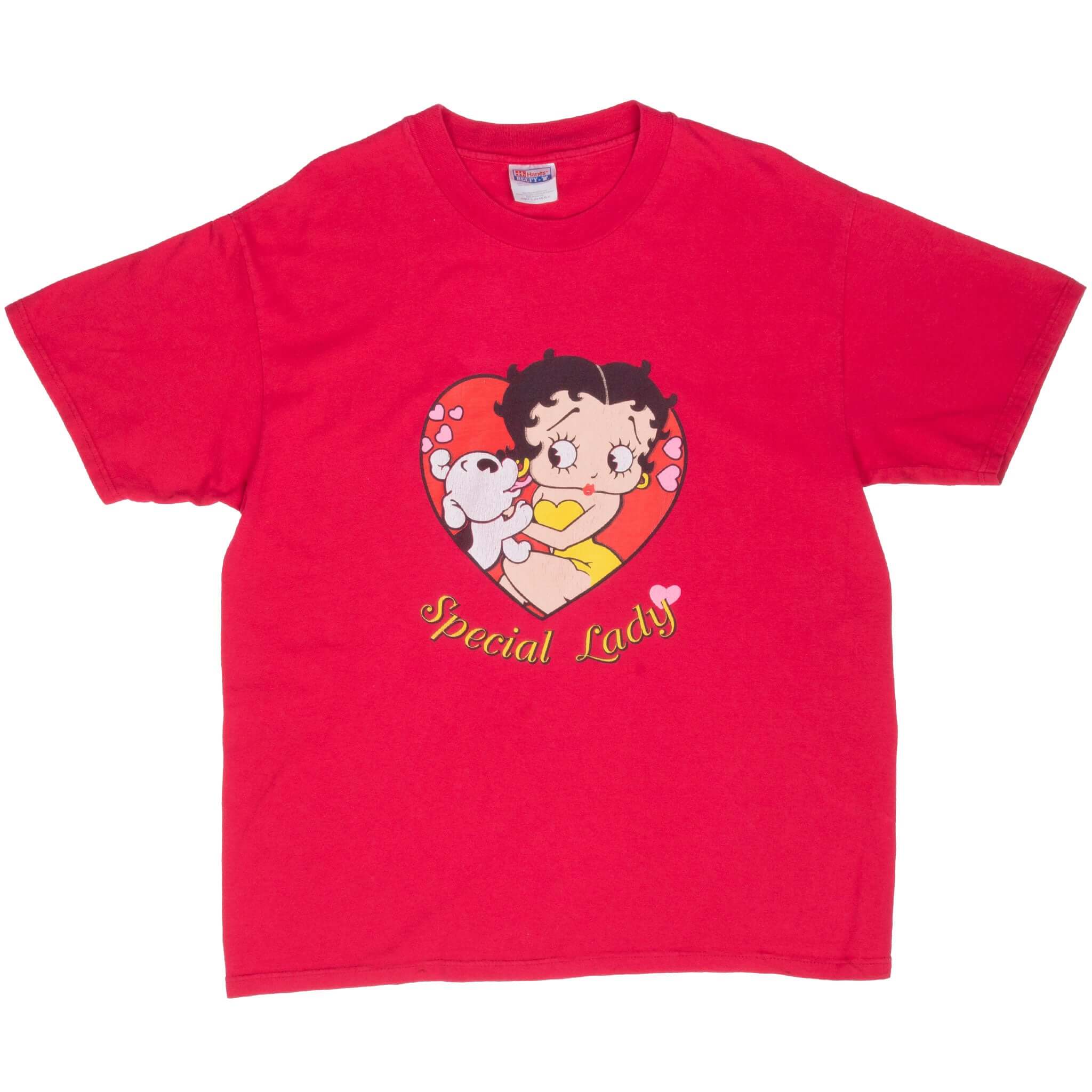 Vintage Betty Boop Special Lady Pink Tee Shirt 1990S Size Large
