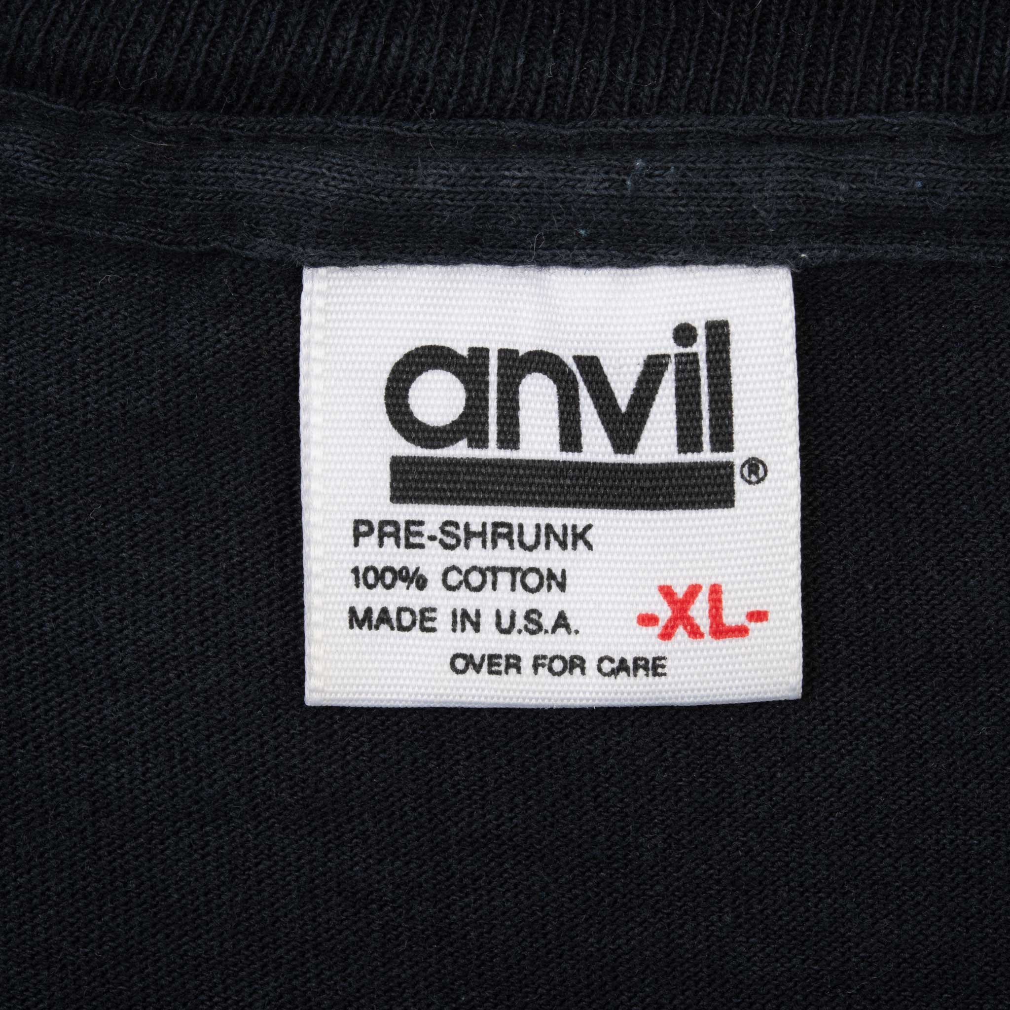 Vintage Hard Rock Cafe San Francisco Black Tee Shirt 1990S Size Xl Made In Usa With Single Stitch Sleeves