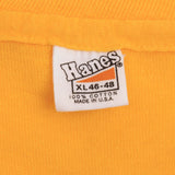 Vintage California Runnin 1974 Hanes Tee Shirt Size Large Made In USA With Single Stitch Sleeves