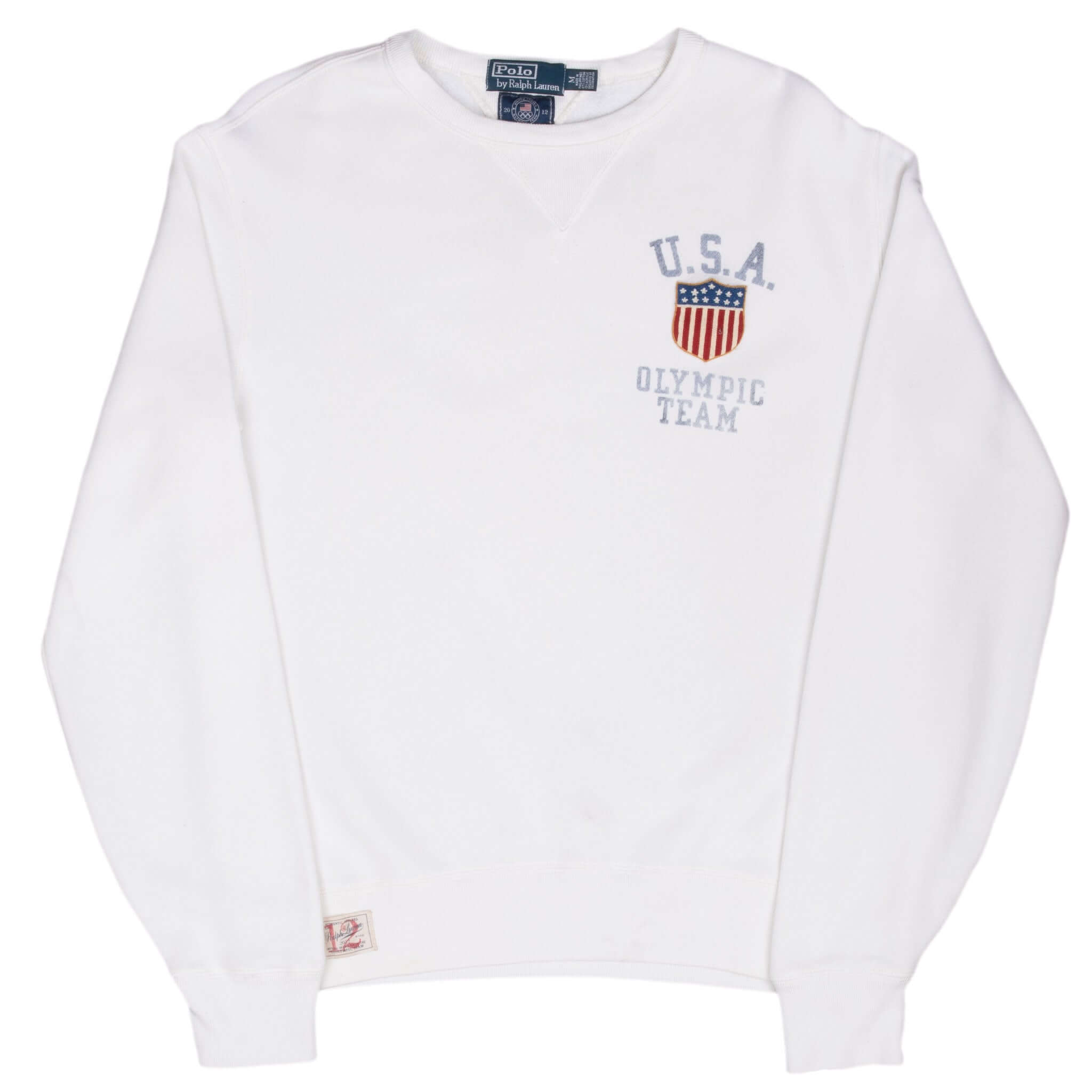 Vintage Polo Ralph Lauren Usa Olympic Team Sweatshirt 2012 Size Medium